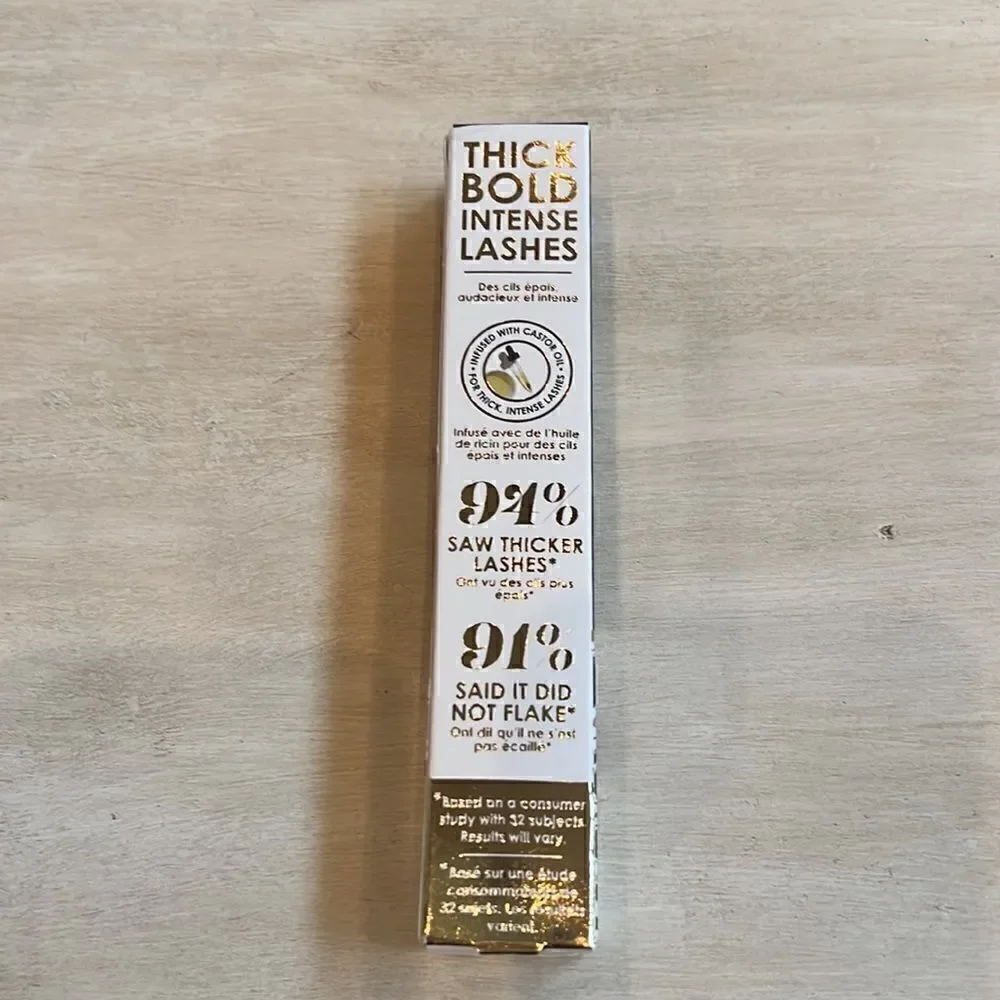 Grande Cosmetics | GrandeDRAMA Intense Thickening Mascara with Castor Oil NIB